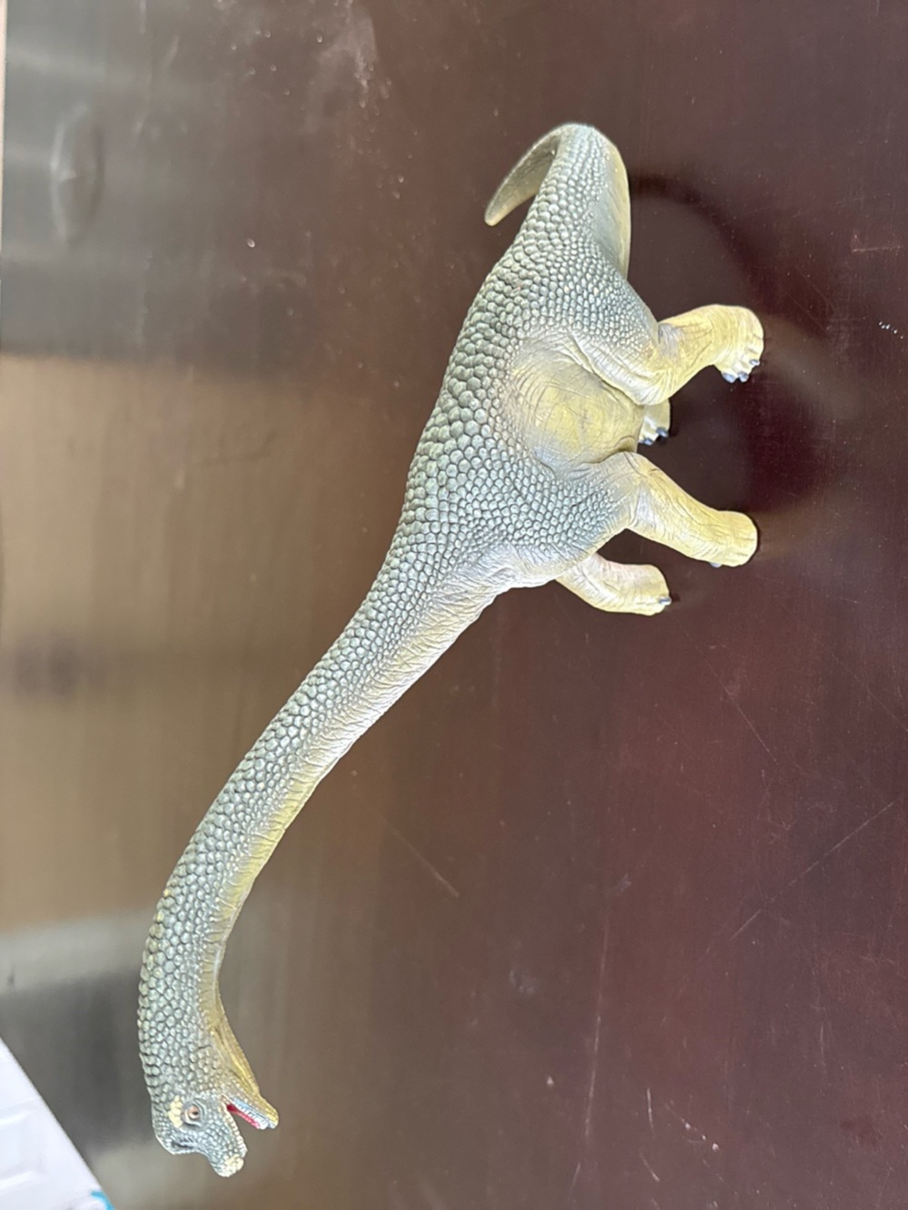 Schleich Brachiosaurus Green Dinosaur 13" Long 7.5" Tall 73527